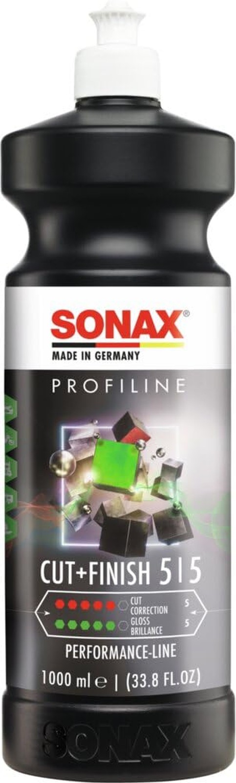 SONAX Cut & Finish 225300 | High Performing Polish/Compound | Rated 5 Cut & 5…