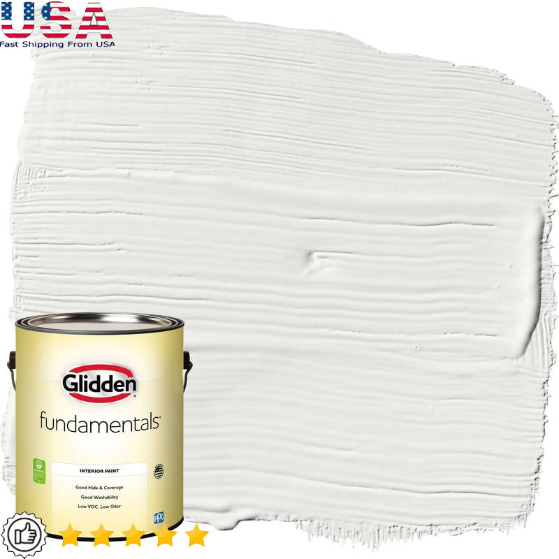Low-VOC Interior Paint Washable Semi-Gloss Good Coverage Fast Drying 1 Gallon US