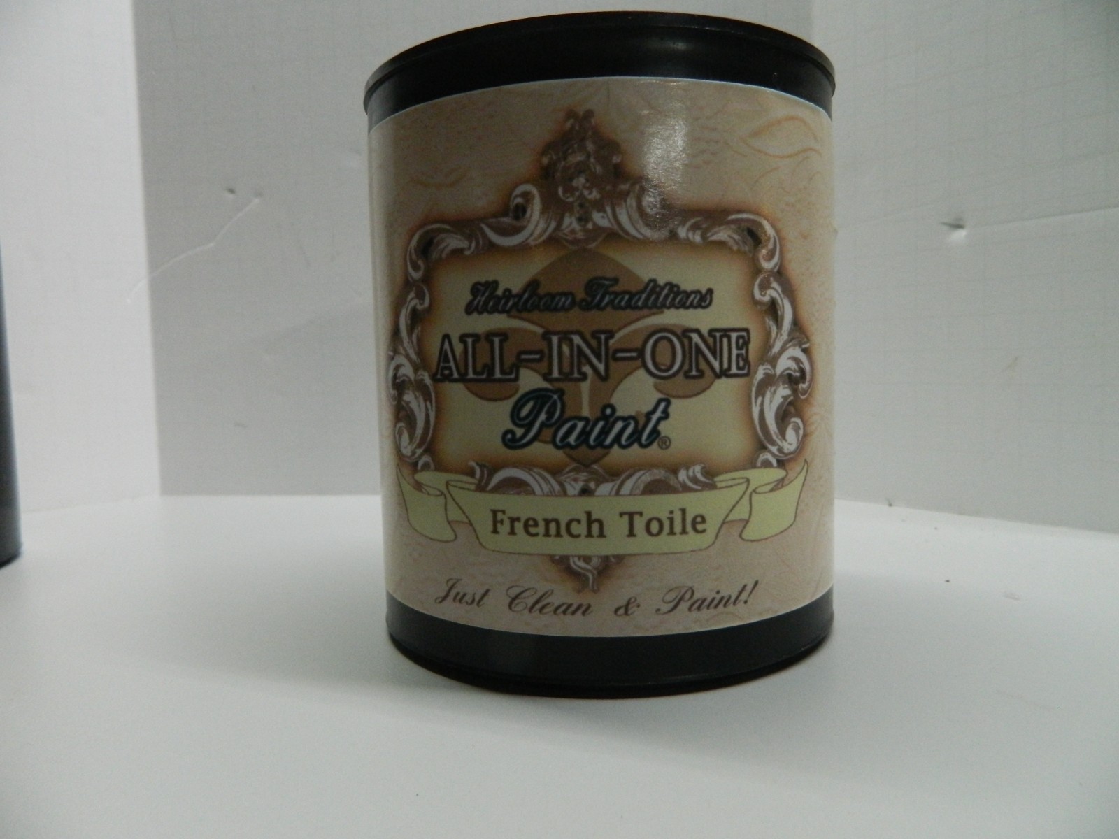 ALL-IN-ONE Paint – Heirloom Traditions – FRENCH TOILE- Quart – NEW