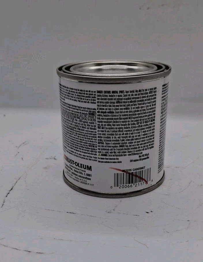 Rust-oelum Varathane Premium Fast Dry Wood Stain, Half Pint, Cabernet