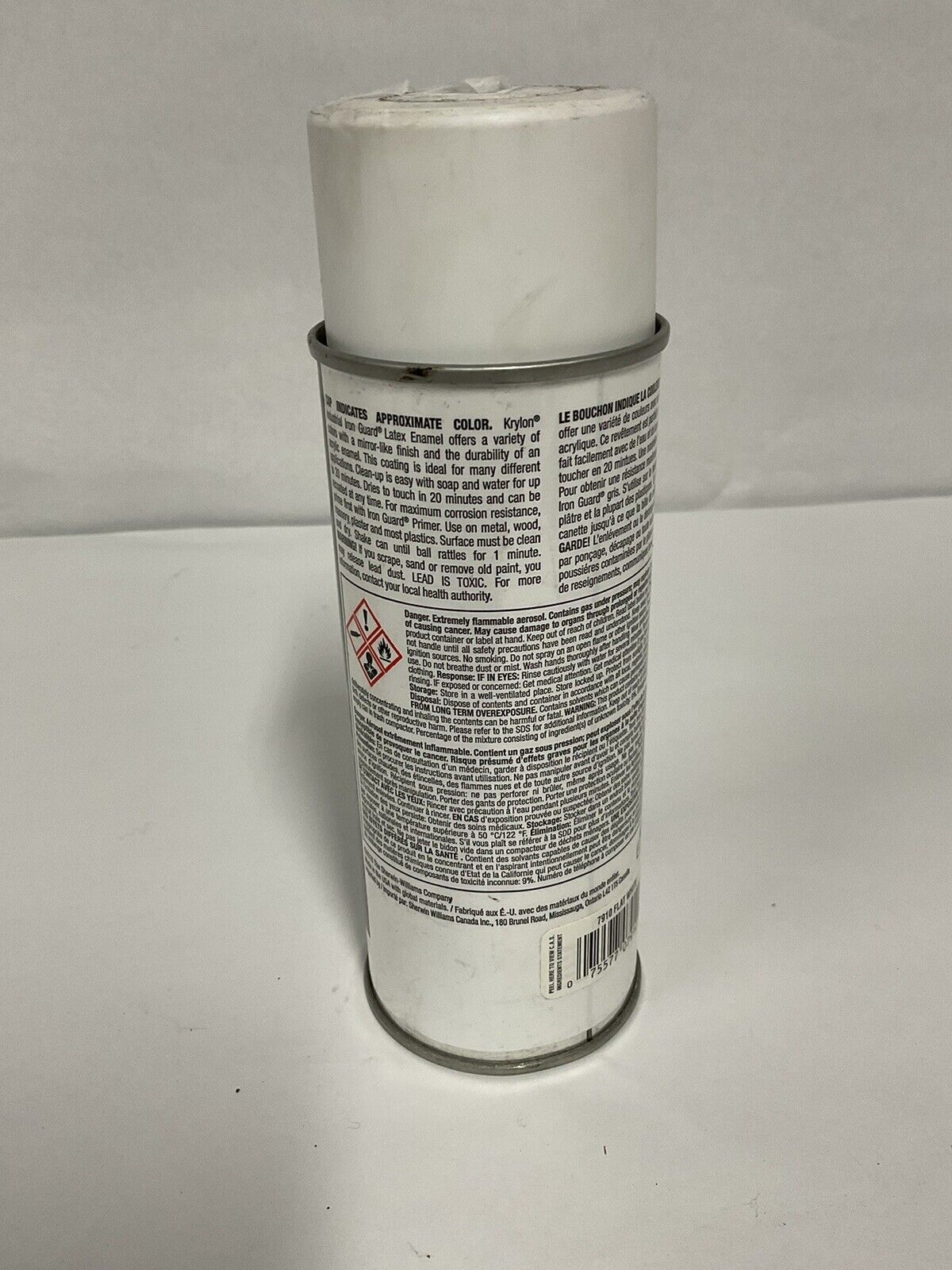 Krylon Industrial Iron Guard 7902 Spray Paint, OSHA 12 Oz.