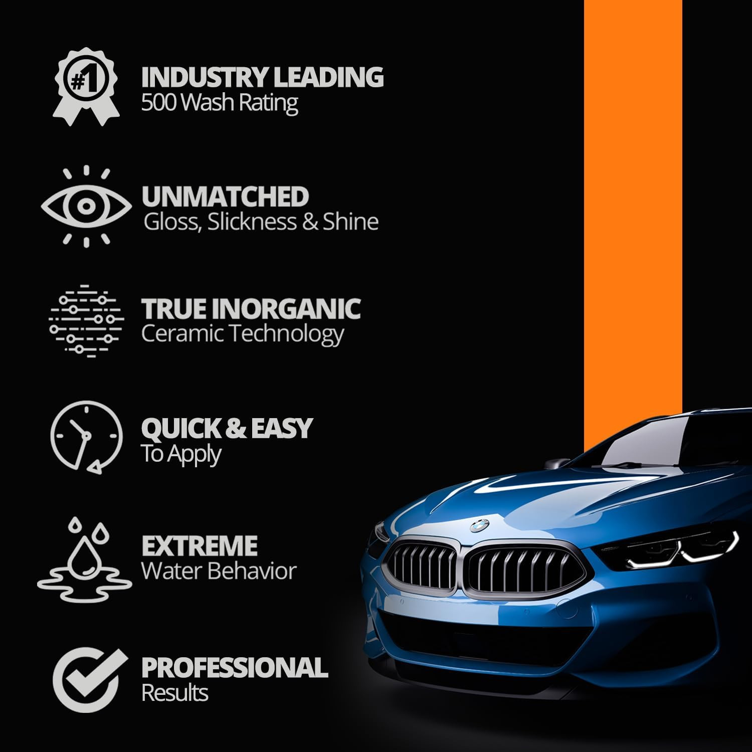 ® Professional Ceramic Paint Coating – High-Gloss Professional-Grade Paint Prote