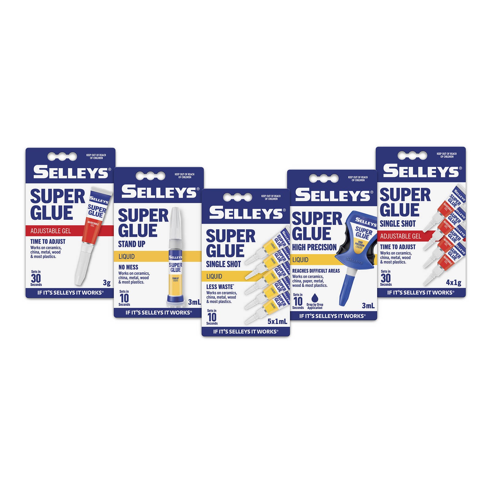 Selleys 3g Super Glue Adjustable Gel
