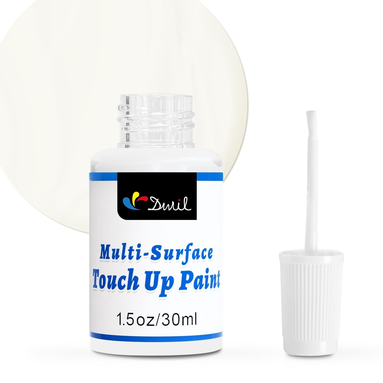DWIL White Touch Up Paint Pen for Walls, Cabinets, Furniture – 1.5 Fl Oz