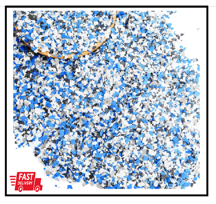 330 G/ 0.72 lb Blend Decorative Color Chips Epoxy Flakes for Garage Floor Blend
