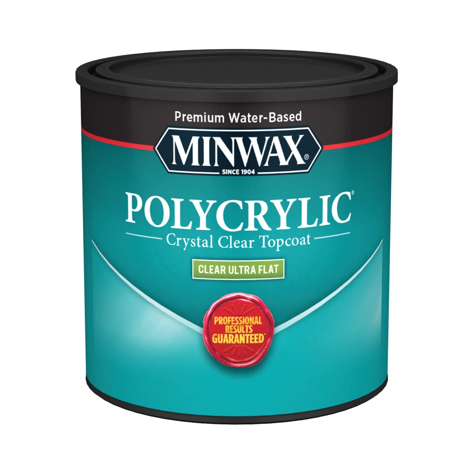 Minwax Polycrylic Protective Finish 8 Oz Ultra Clear Wood Coat Fast Drying