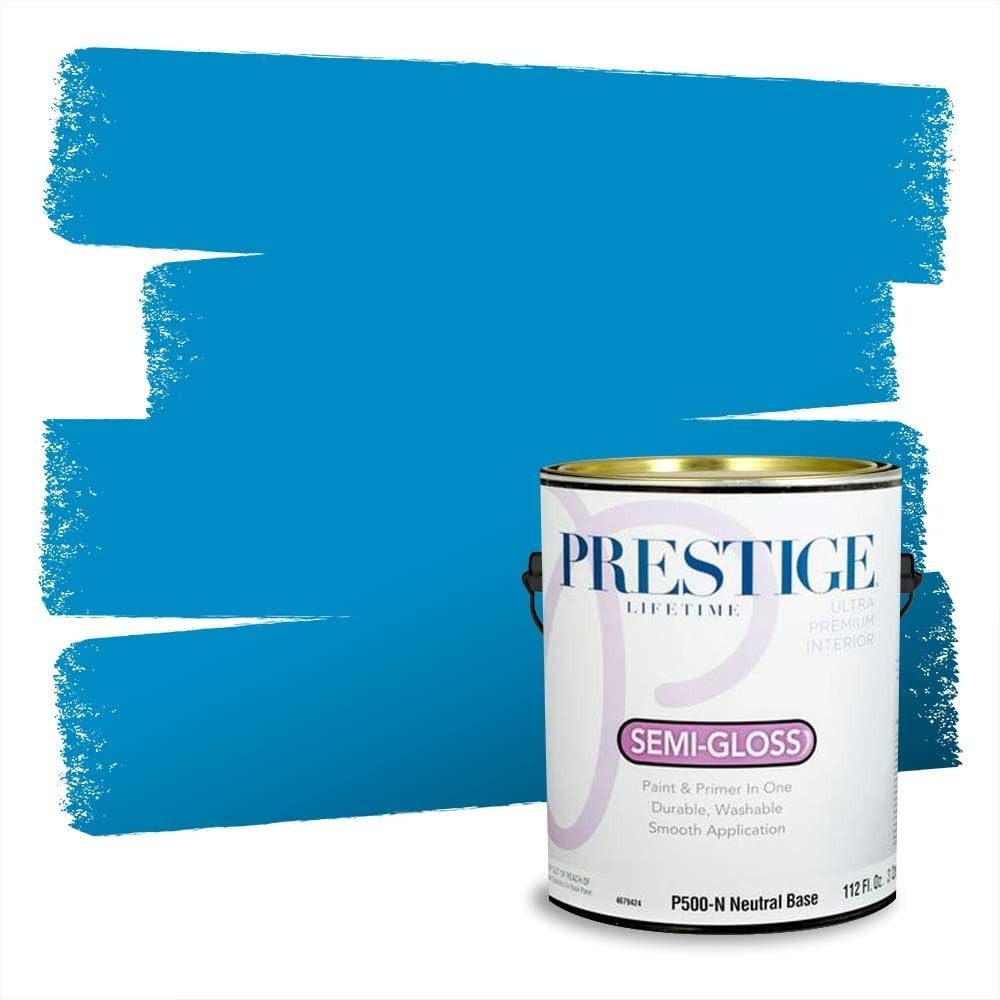 Acrylic Paint & Primer – Celebration Blue Semi-Gloss