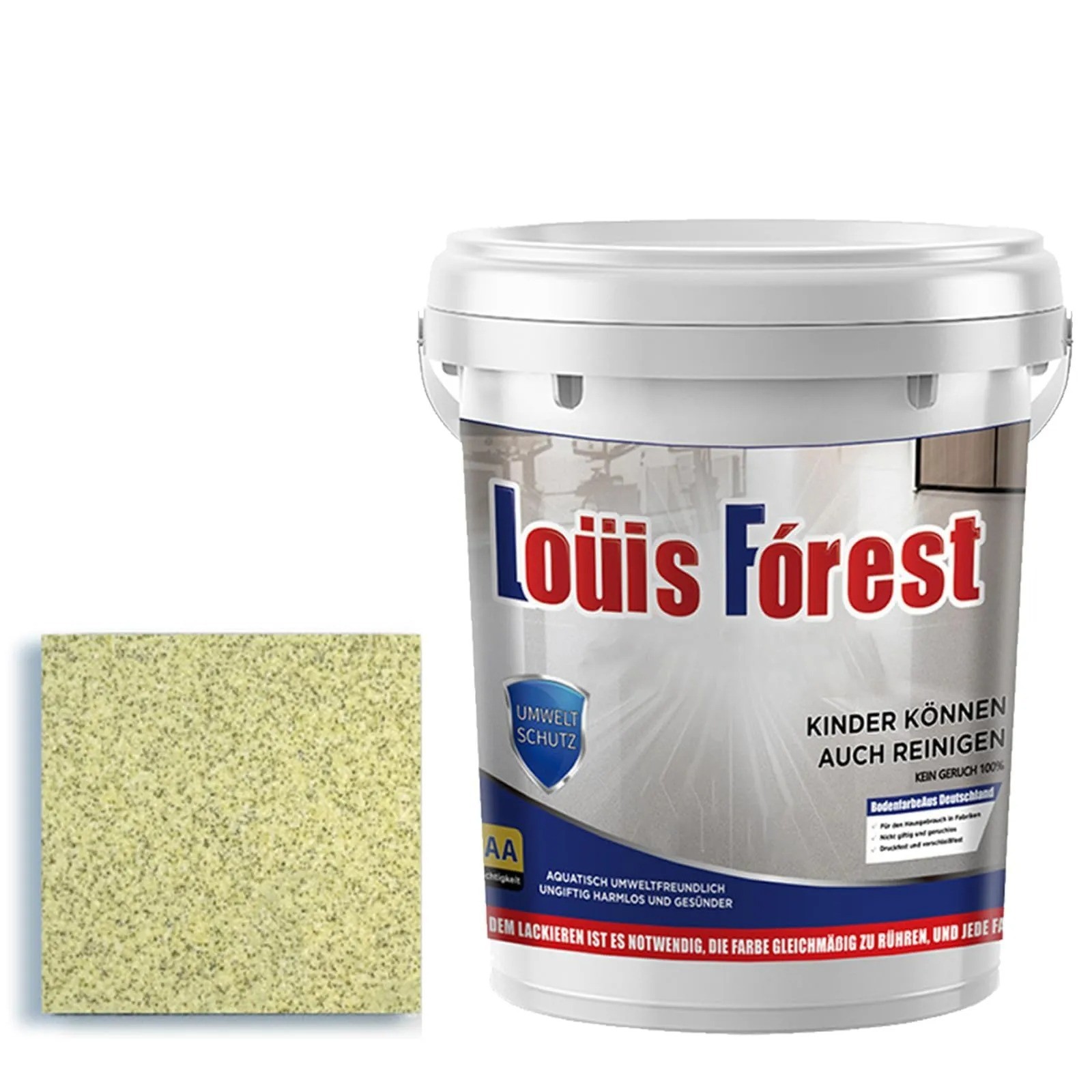 High-Gloss Marble Effect Epoxy Floor Coating, Epoxy Floor Paint (55ML)