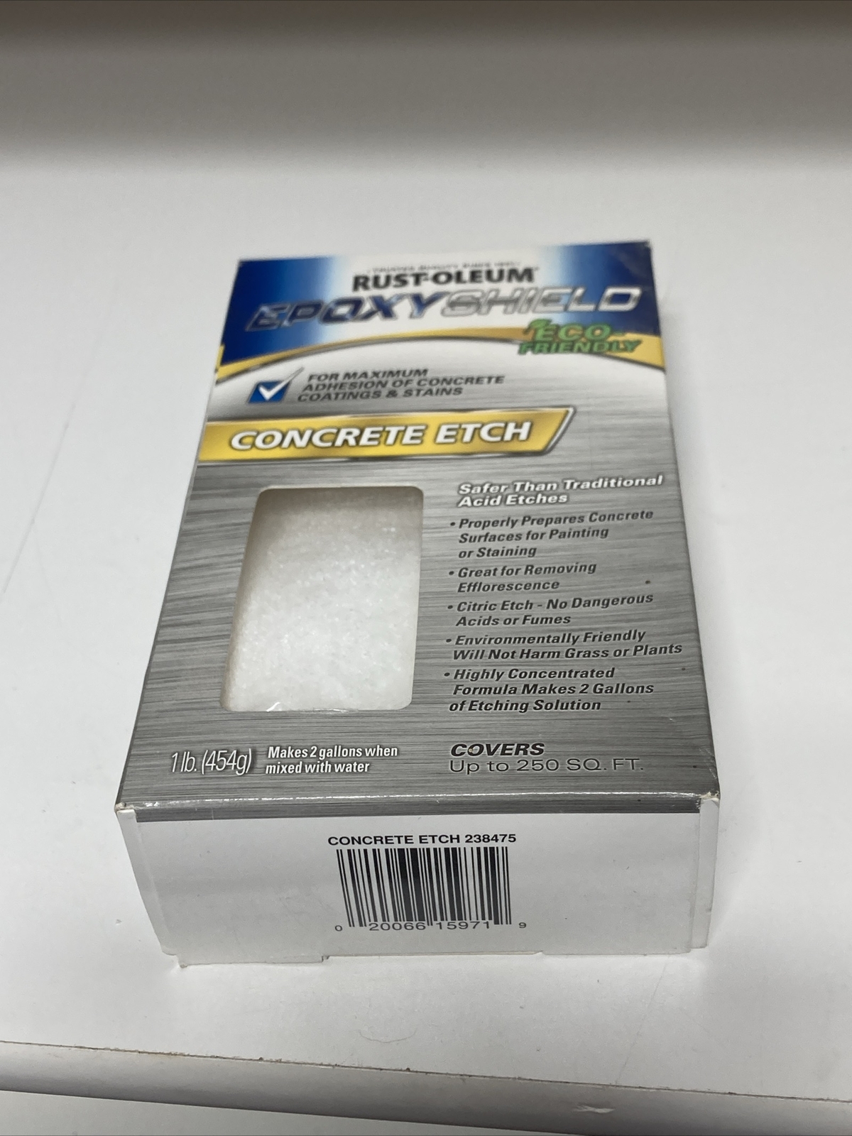 Rust-Oleum, Epoxy Shield, One LB, Concrete Floor Etch Brand New Old Stock