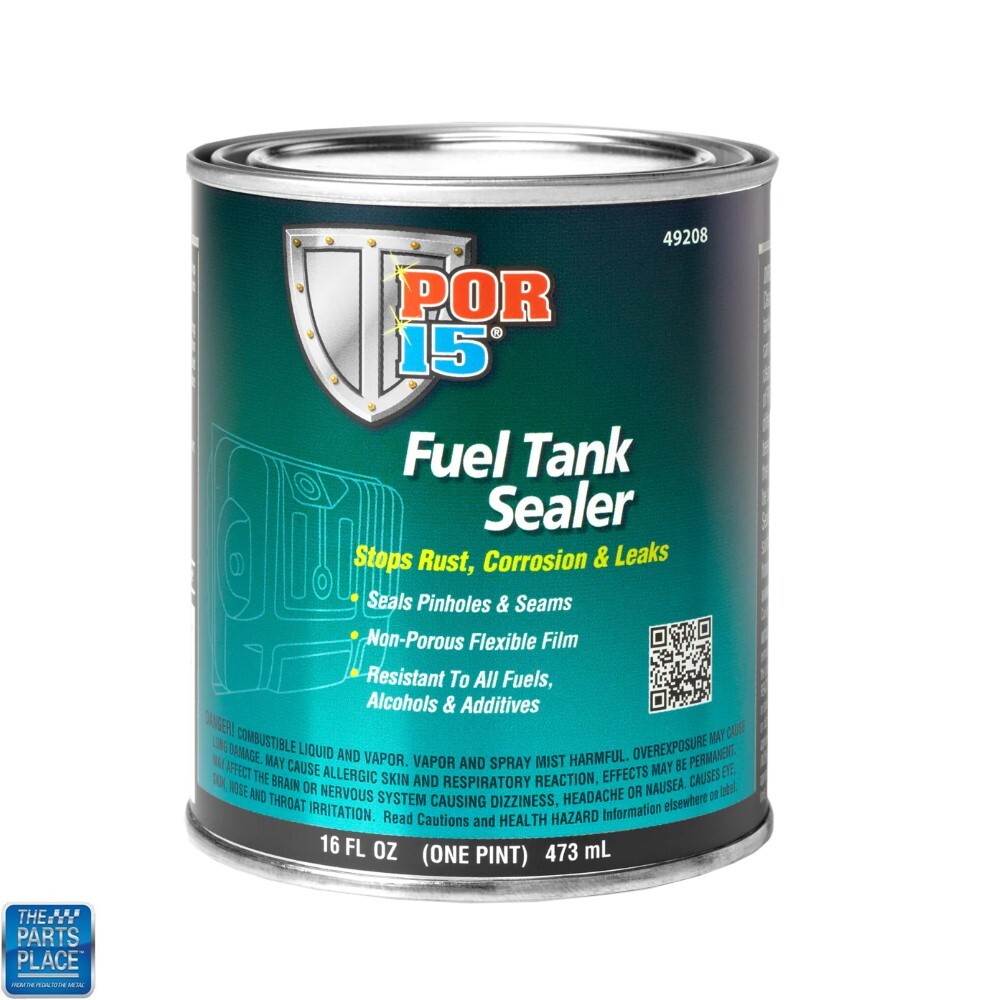 POR-15 Fuel Tank Sealer Stops Rust Corrosion Leaks Seals Pinholes & Seams Pint