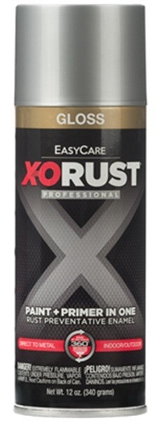 X-O Rust XOP10-AER Aluminum Silver Anti-Rust Enamel Spray Paint- Pack of 1