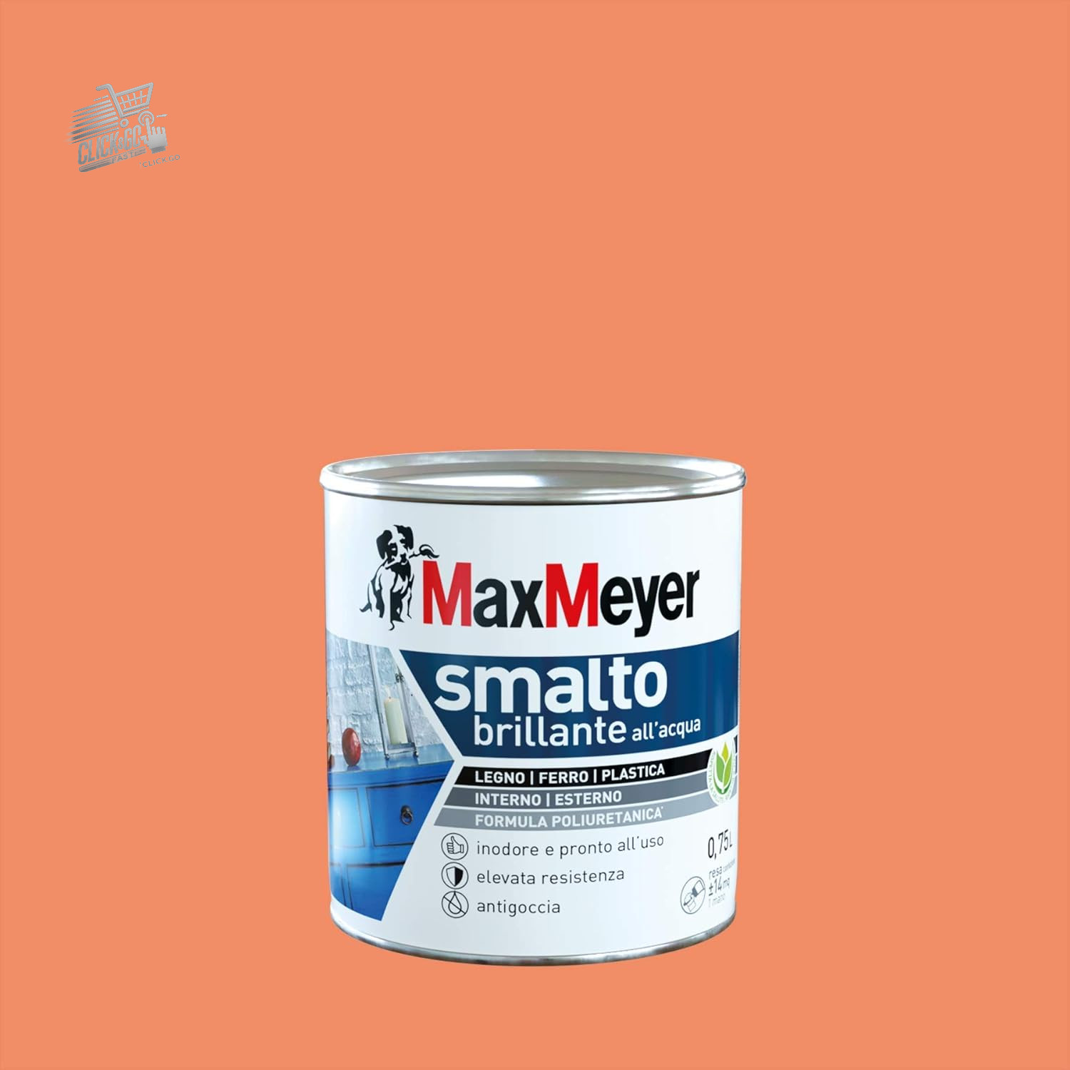 Ace Shiny Polyurethane Water Enamel 0.75L