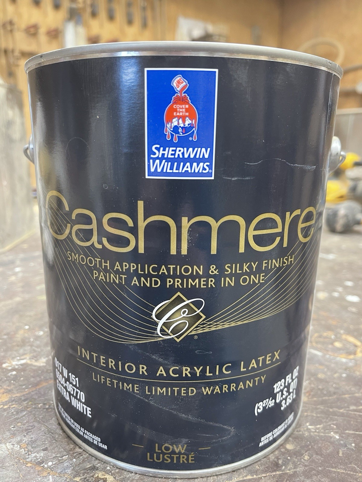 1 Gallon Sherwin Williams Cashmere Interior Low Lustre/ Light Pink