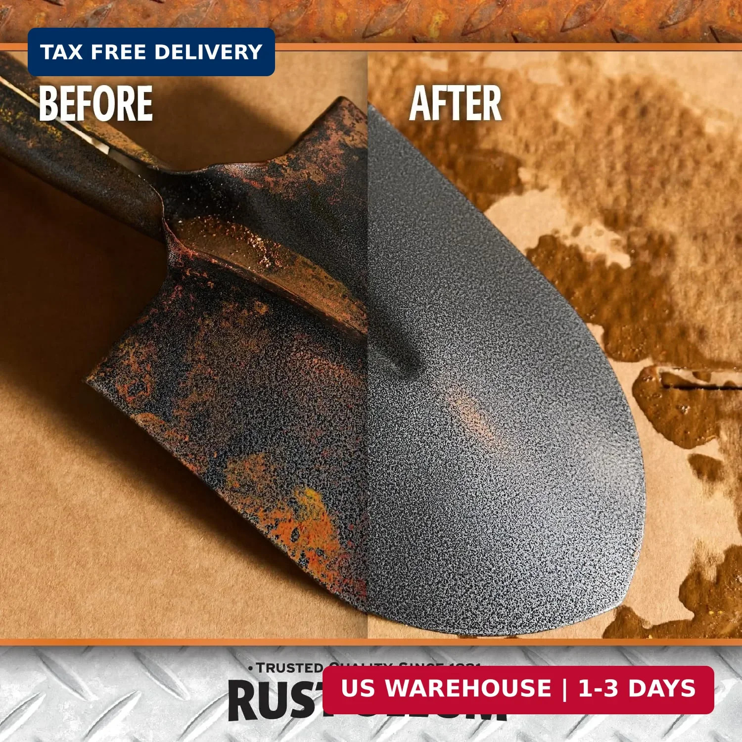 Rust Oleum Rust Dissolver Spray Gel 32 Oz Gel Clings To Metal Quickly Removes.