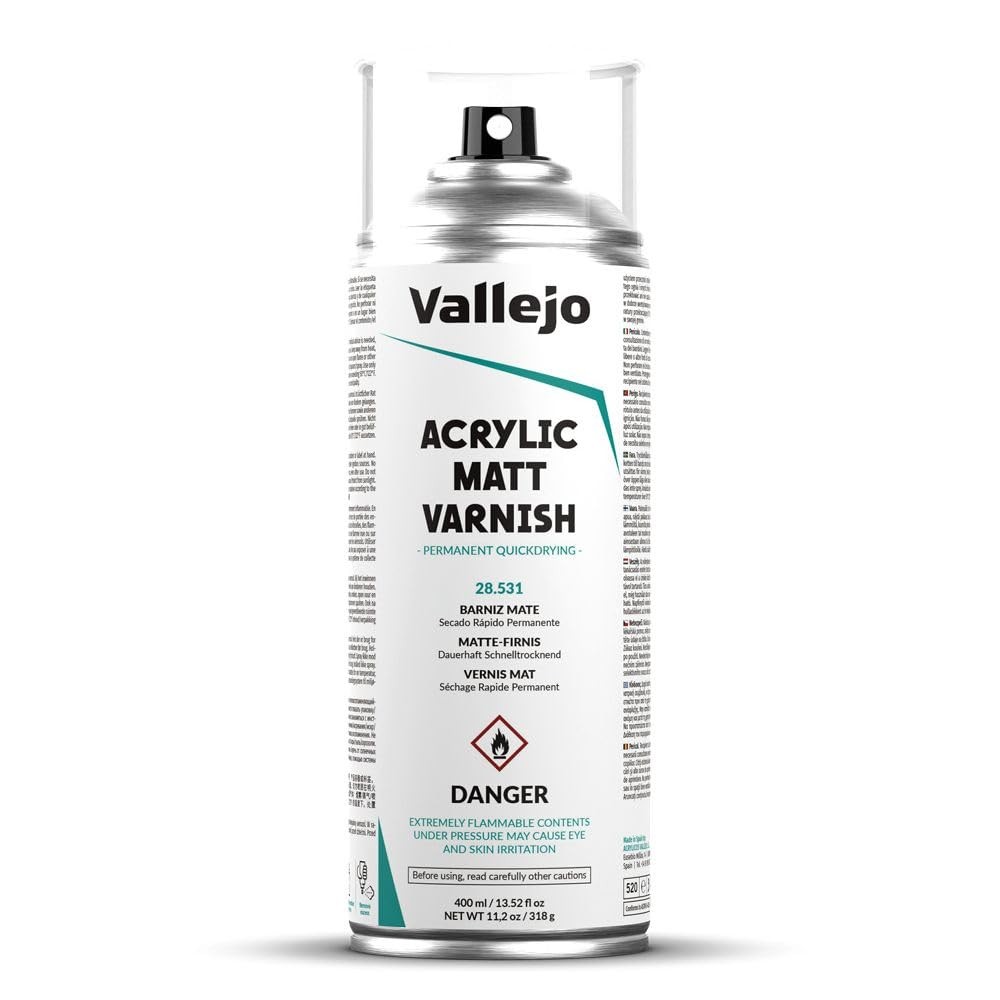 – Acrylic Matt Varnish Spray | Long Lasting Protection | Scratch Resistant & …