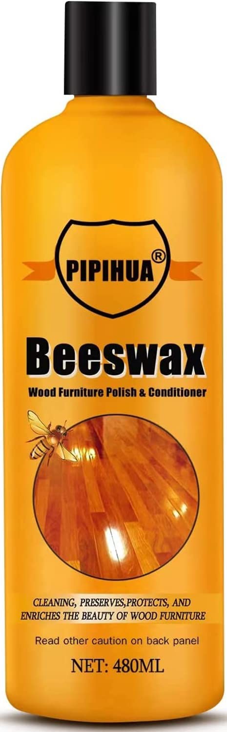 PIPIHUA Beeswax Polish and Conditioner for Wood 16.22 Fl Oz (Pack of 1)