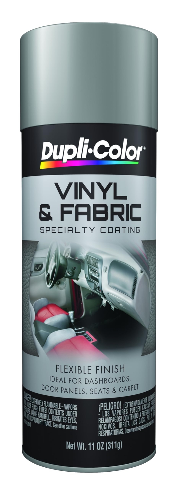 HVP109 Vinyl and Fabric Coating Spray Paint – Medium Gray – 11 oz Aerosol Can