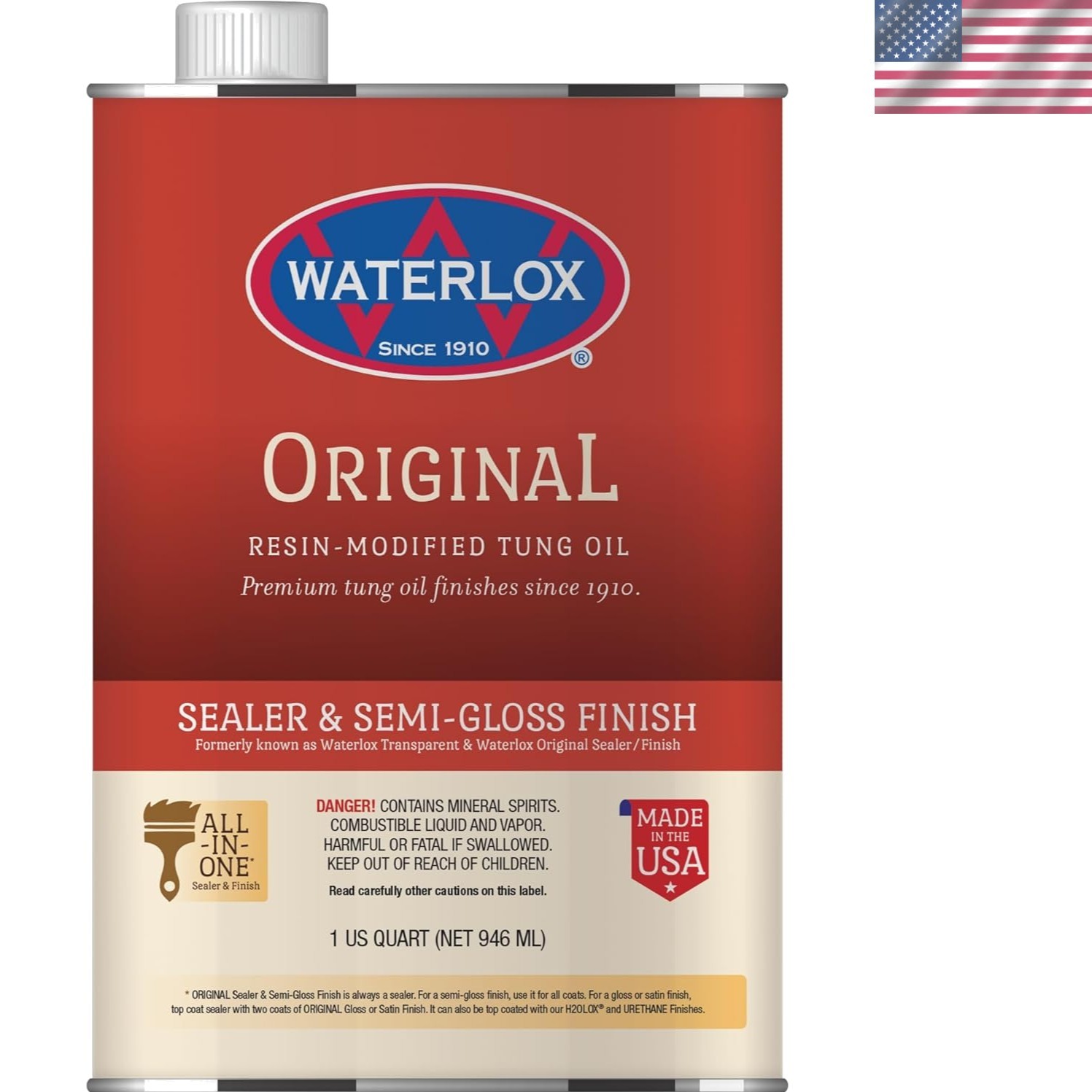 Sealer and Finish 1 Quart – Ultimate Wood Protection and Sheen