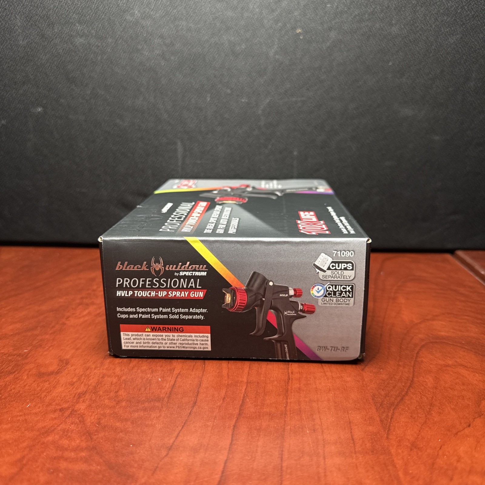 BLACK WIDOW SPECTRUM BW-TU-RF Professional HVLP Touch-Up Spray Gun 71090 (7318)