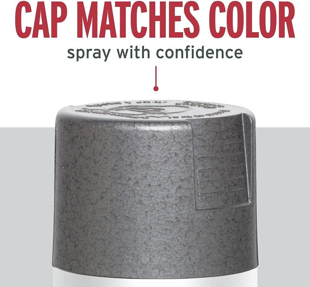 Durable Gray Hammered Spray Paint, Rust Resistant – 6 Pack for Indoor/Outdoor