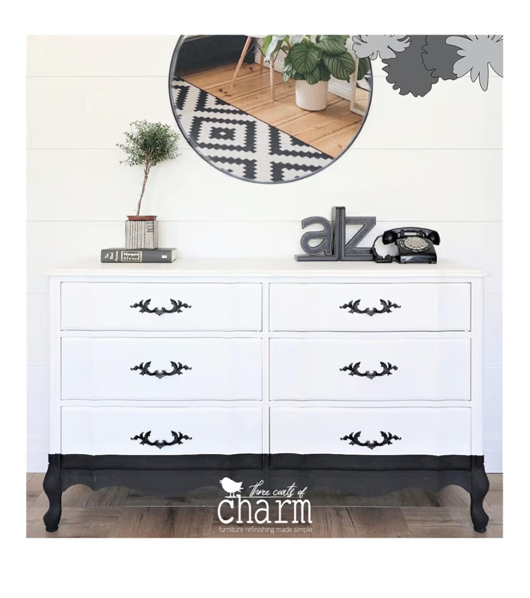 Serenity Silk All-in-One Mineral Chalk Paint for Furniture. 16oz, Marshmallow