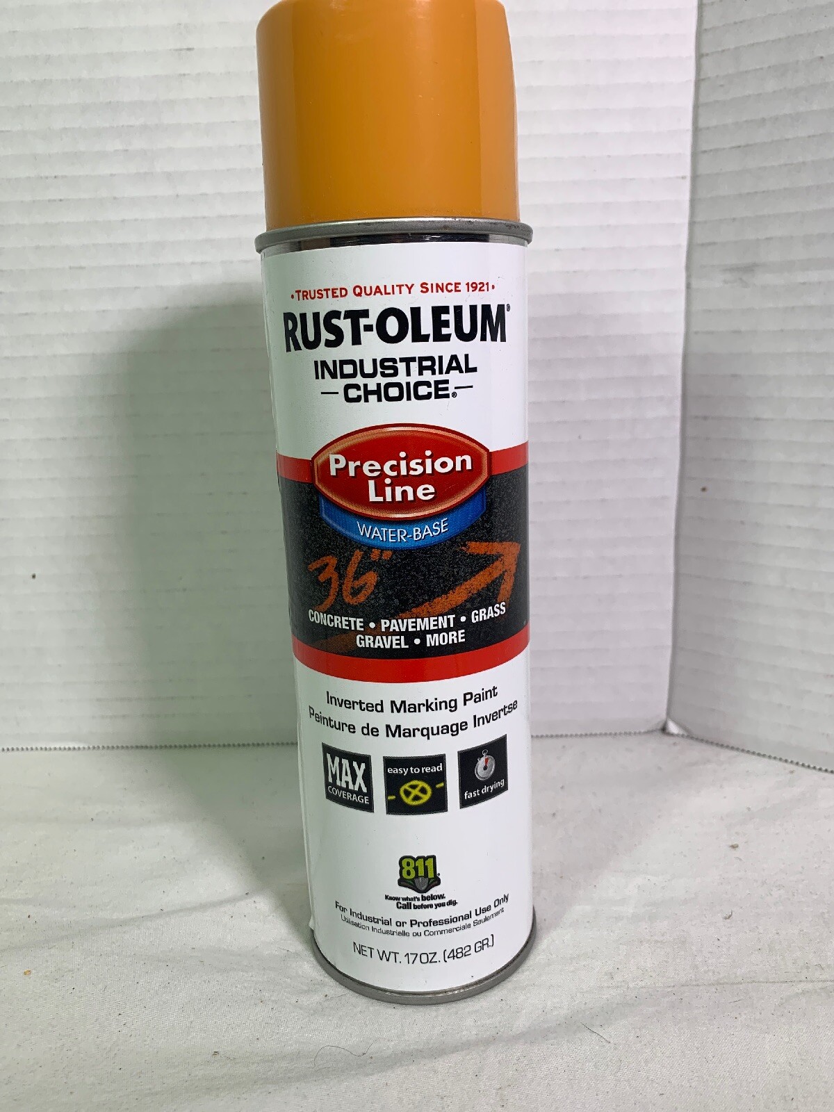 Rustoleum M1800 System Precision Line Inverted Water Based Marking Spray Paint