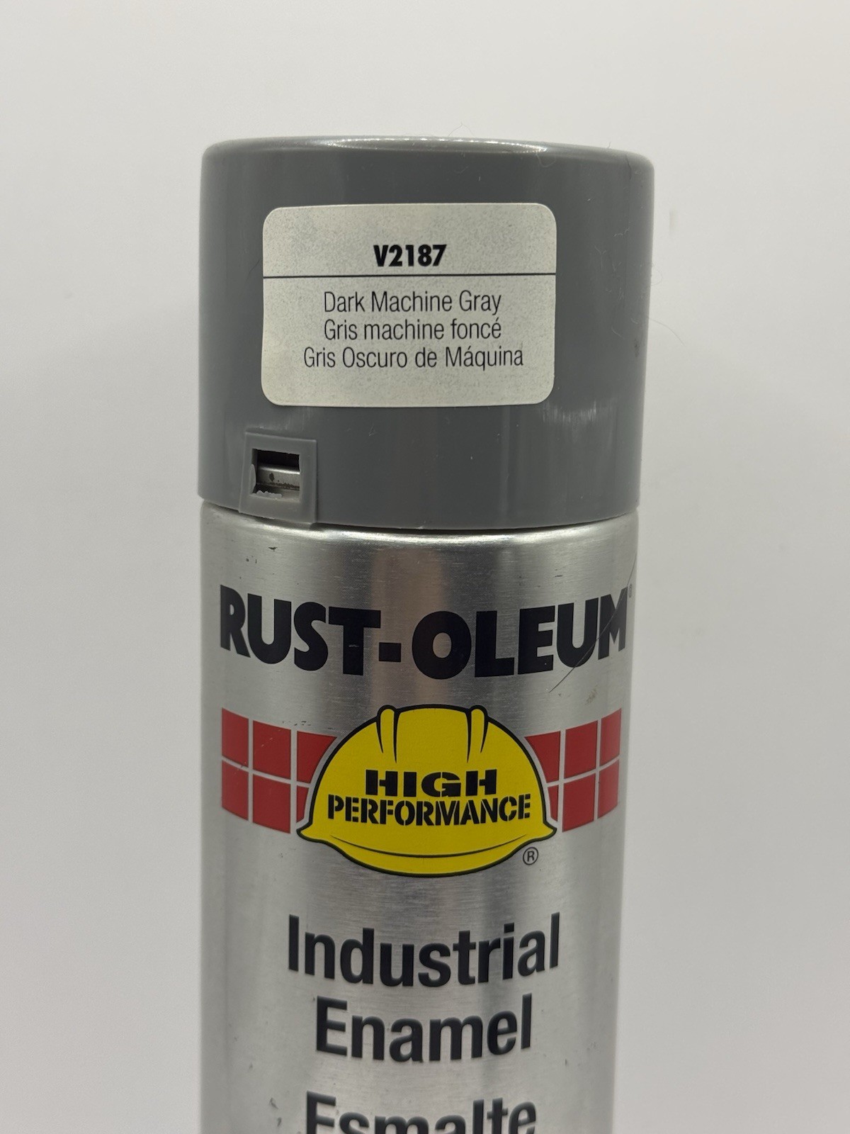 Rust-Oleum V2187 Rust Preventative Spray Paint For Metal Dark Machine Gray NOS