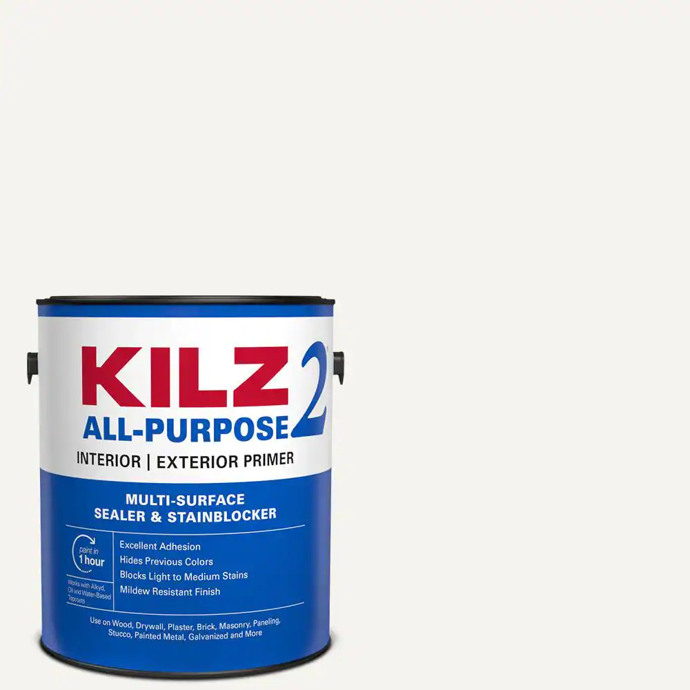 Gal. Primer & Sealer White Interior/Exterior Multi-Surface KILZ 2 ALL PURPOSE