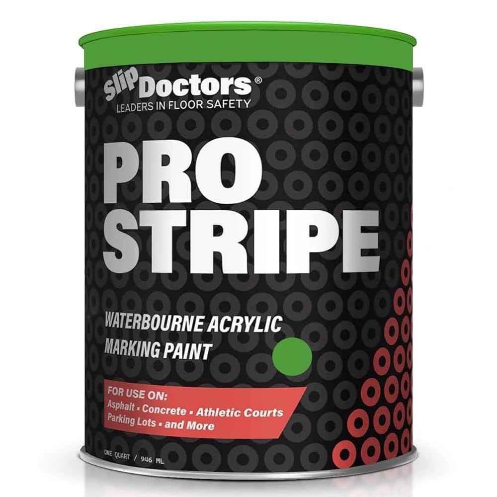 Stripe Line Marking Paint – Courts, Parking Lots & Surface Restoration – (Saf…