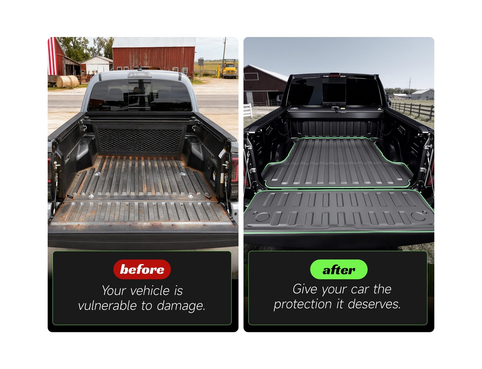Truck Bed Liner & Tailgate Liner for Ram 1500/1500 RHO 2019-2026 Short Bed (5…