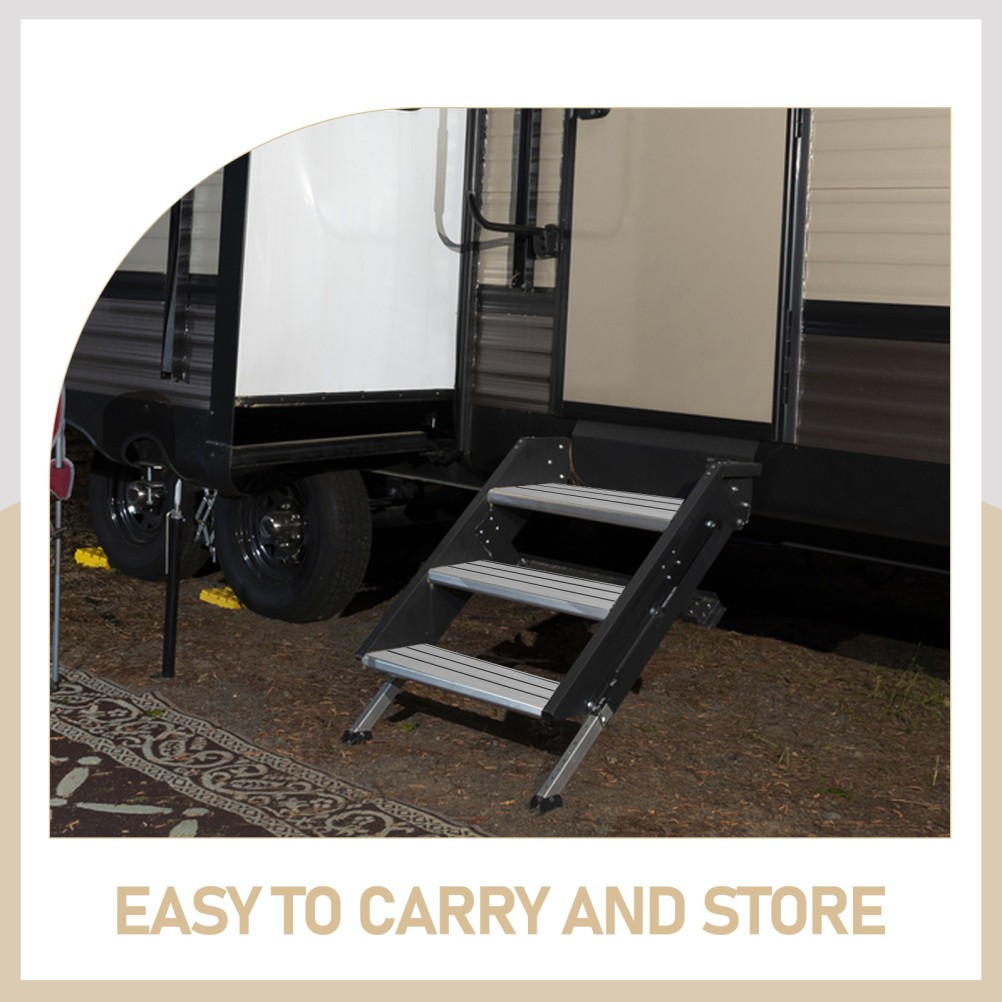 2 Pack Durable Eva Rv Step Treads Non Slip Adhesive Stair Covers Multi Color