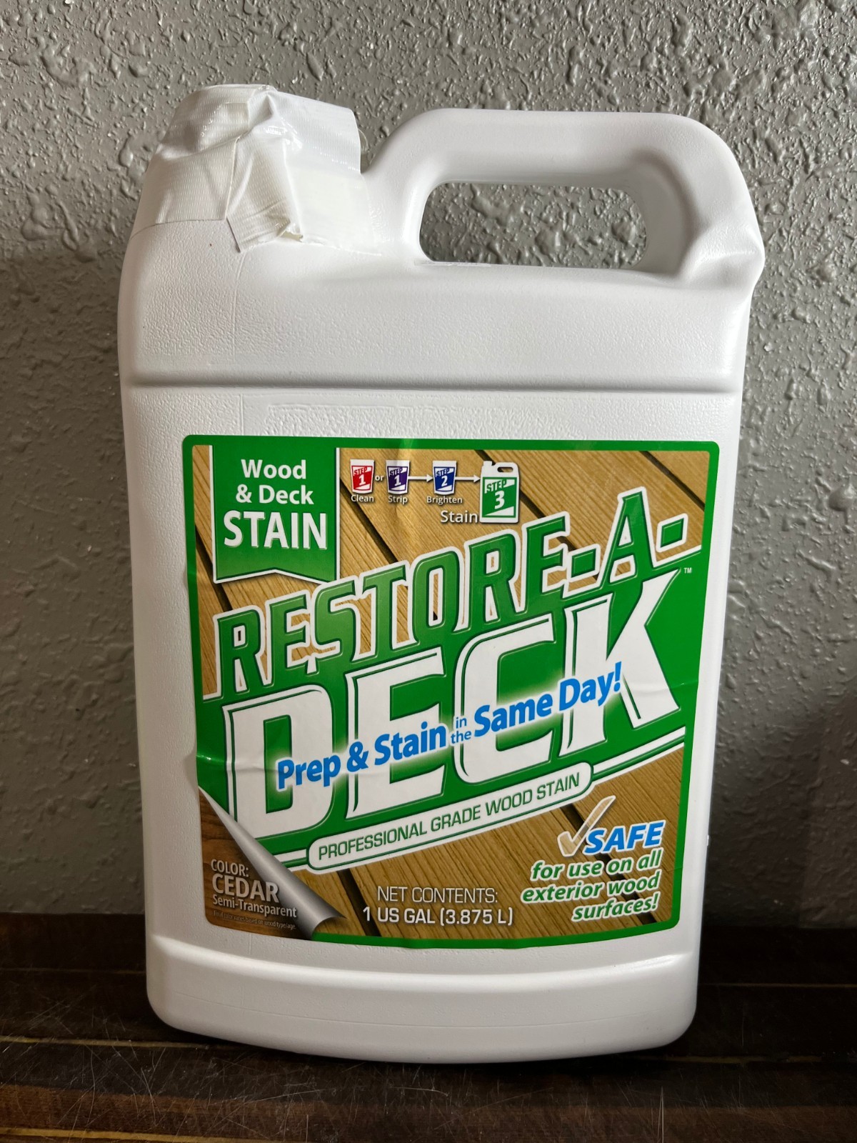 Restore A Deck Wood Stain Cedar Semi Transparent Professional Grade 1 Gallon