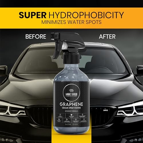Graphene Ceramic Spray Coating – LAST SO LONG! Quick & Easy 9 Fl Oz (Pack of 1)