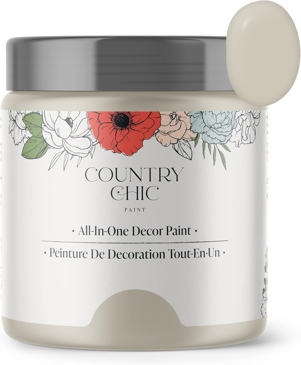 Country Chic All-In-One Chalk Paint for Furniture, Cabinets, Home Decor, Eco-Fri