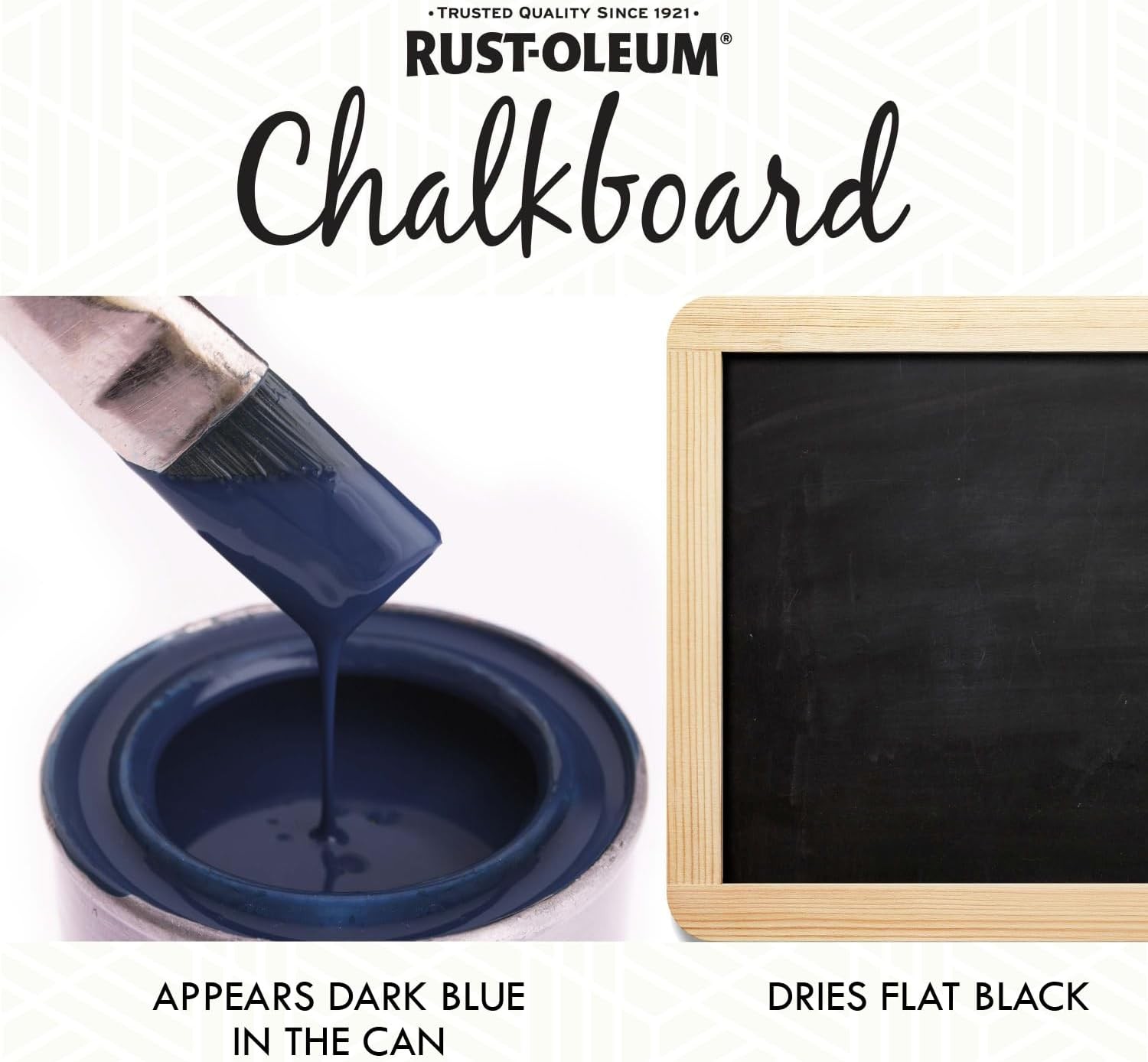 Rust Oleum 30 Fl Oz Chalkboard Paint Indoor Custom Surface Use Black Or Green