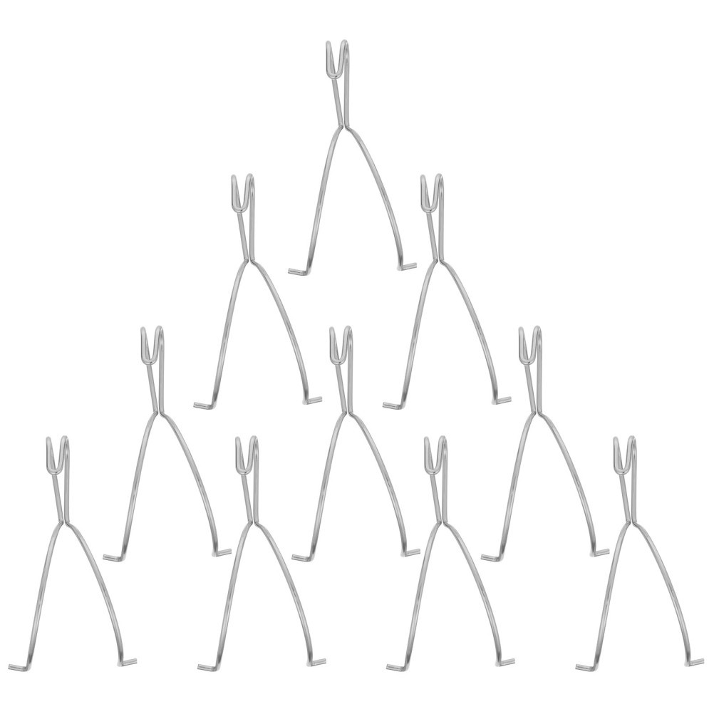 10 Pcs Spray Paint Drying Hook Door Hanger Rack for Painting Doors