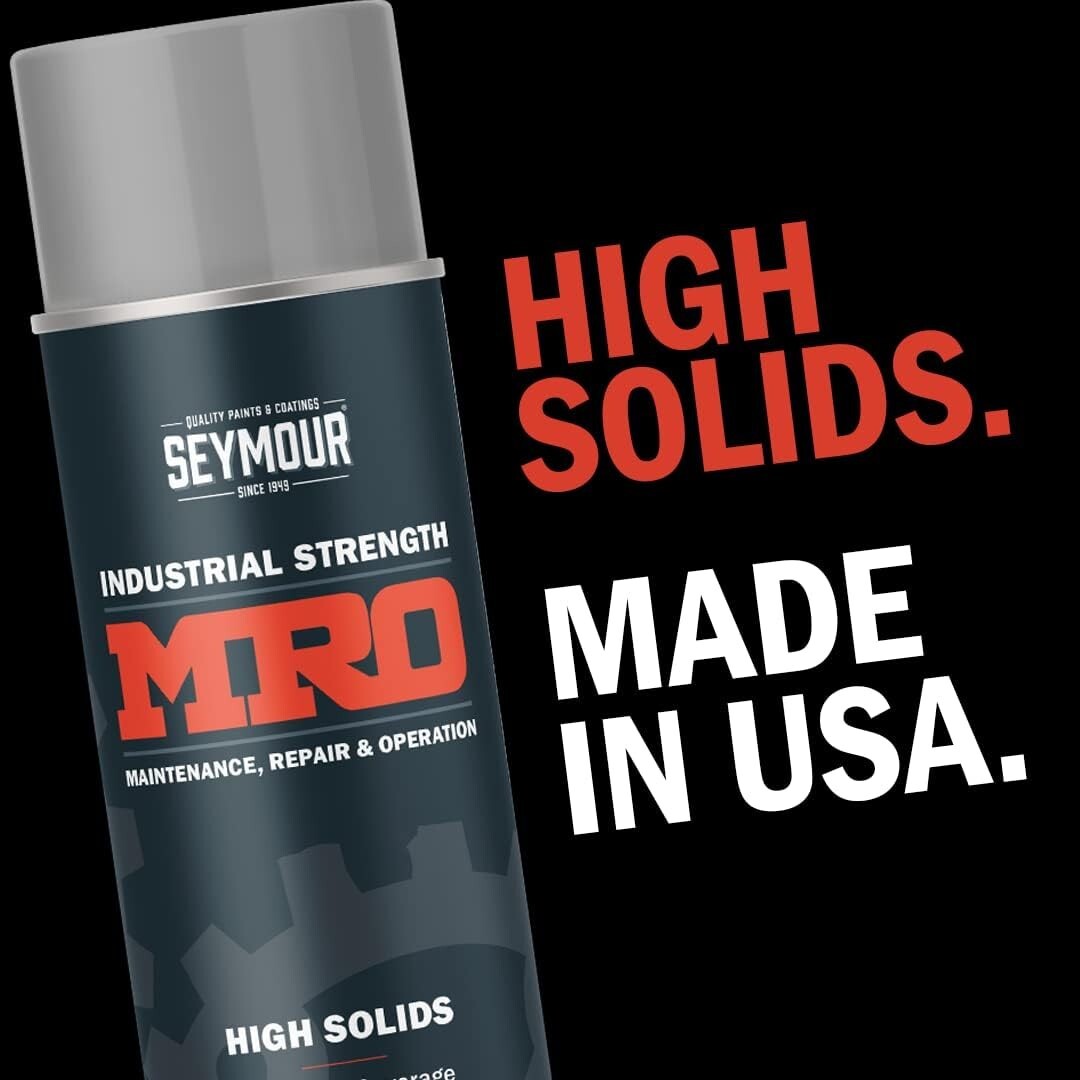 Eco-Friendly 17 oz Light Gray High Solids Spray Paint – Rust Protective Coating