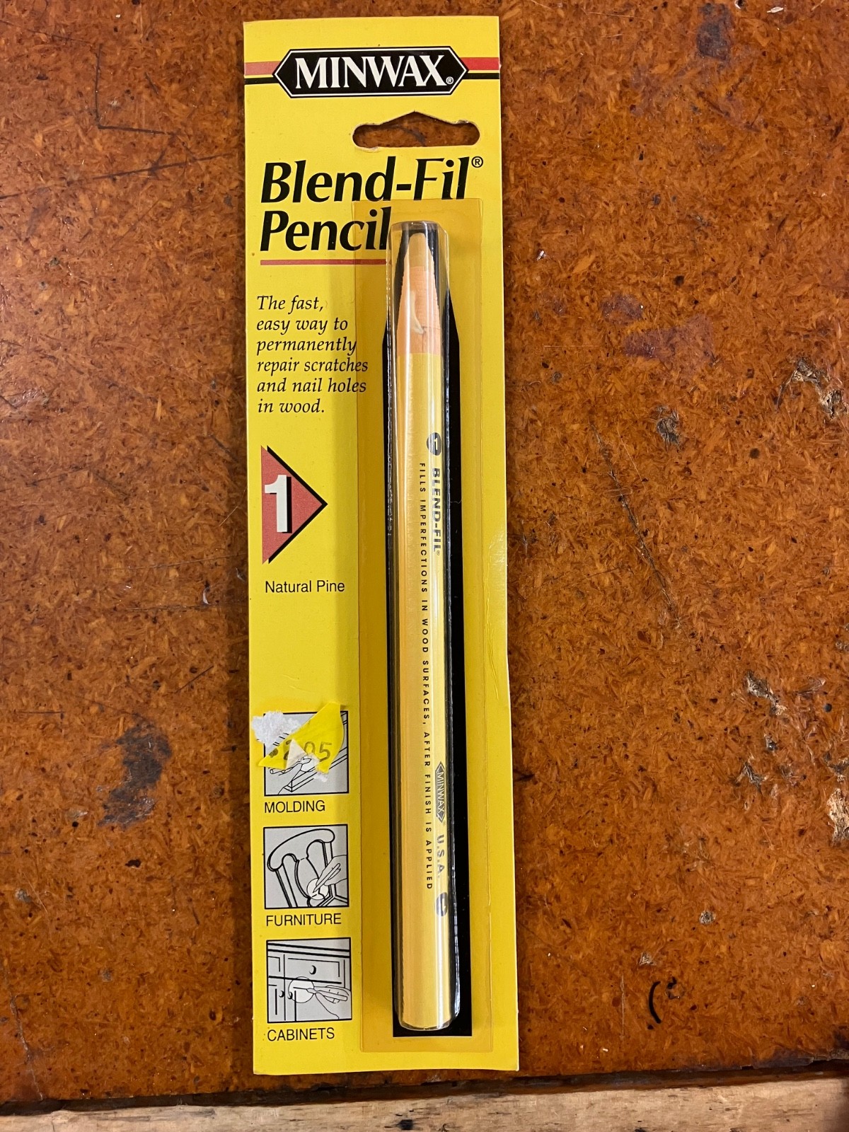 Minwax Blend-Fil Pencil #1 NATURAL PINE ~ Quick Easy Touch-Up