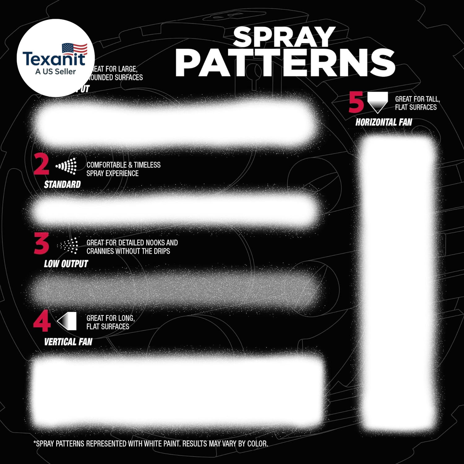 376855 Stops Rust Custom Spray 5-In-1 Spray Paint, 12 Oz, Flat Black, (Pack of 1