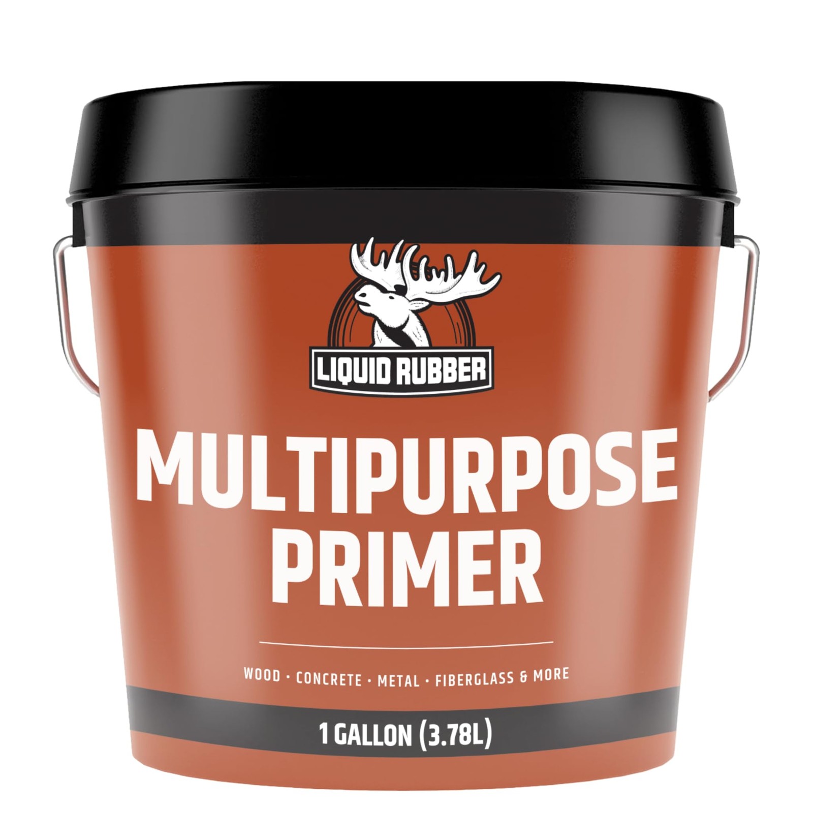 Multipurpose Primer – Use on Concrete and Wood, Water-Based Non-Toxic and Fas…