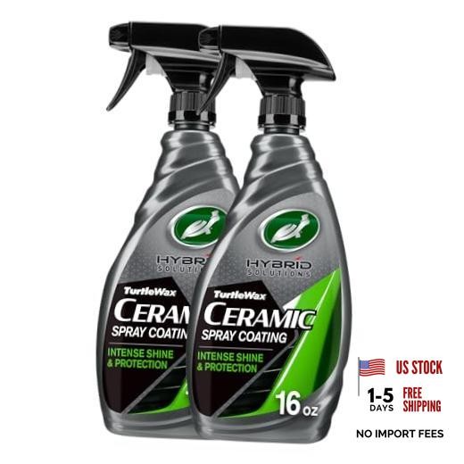 Hybrid Solutions Ceramic Spray Coating, High Shine Car 16 Fl Oz (Pack of 2)