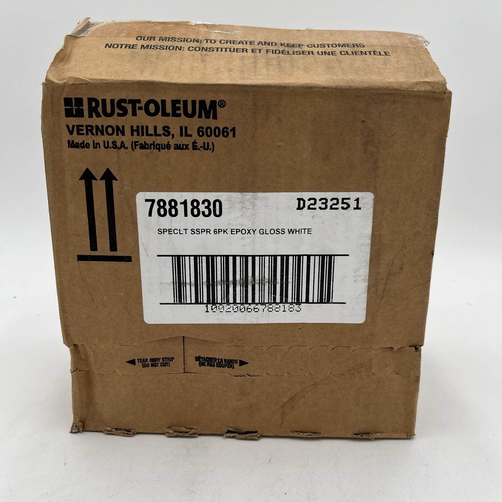 BRAND NEW!! 6 Pack Rustoleum Appliance Epoxy Varnish Gloss White 12 Ounce Cans