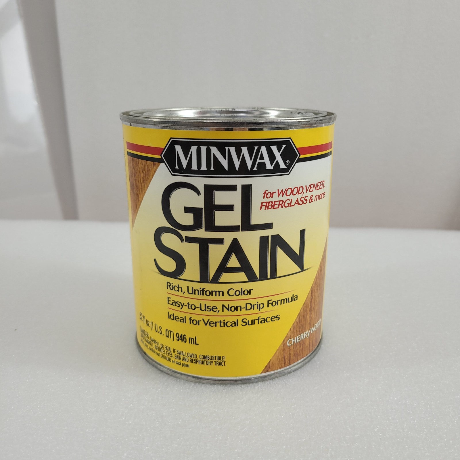 Minwax Gel Stain for Interior Wood Surfaces 1 Quart Cherry Wood