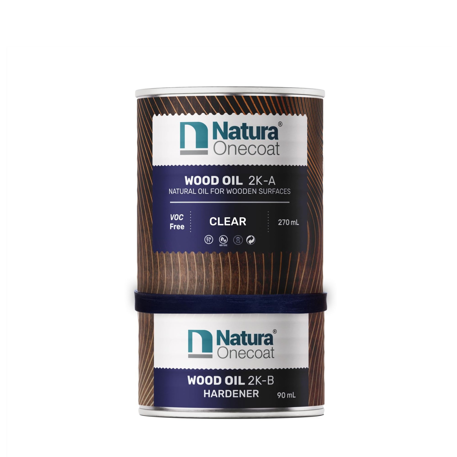 Wood Stain Oil – 200 ft² – 360 ml, Clear – Wood Finish for Interior Furniture…