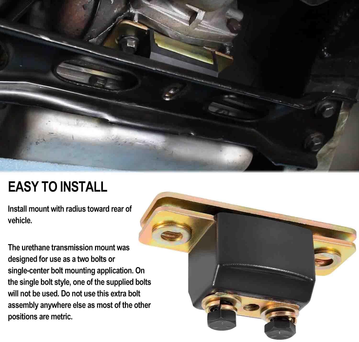 3.1108G Polyurethane Transmission Mount for GM Cars & Trucks – Fits TH350