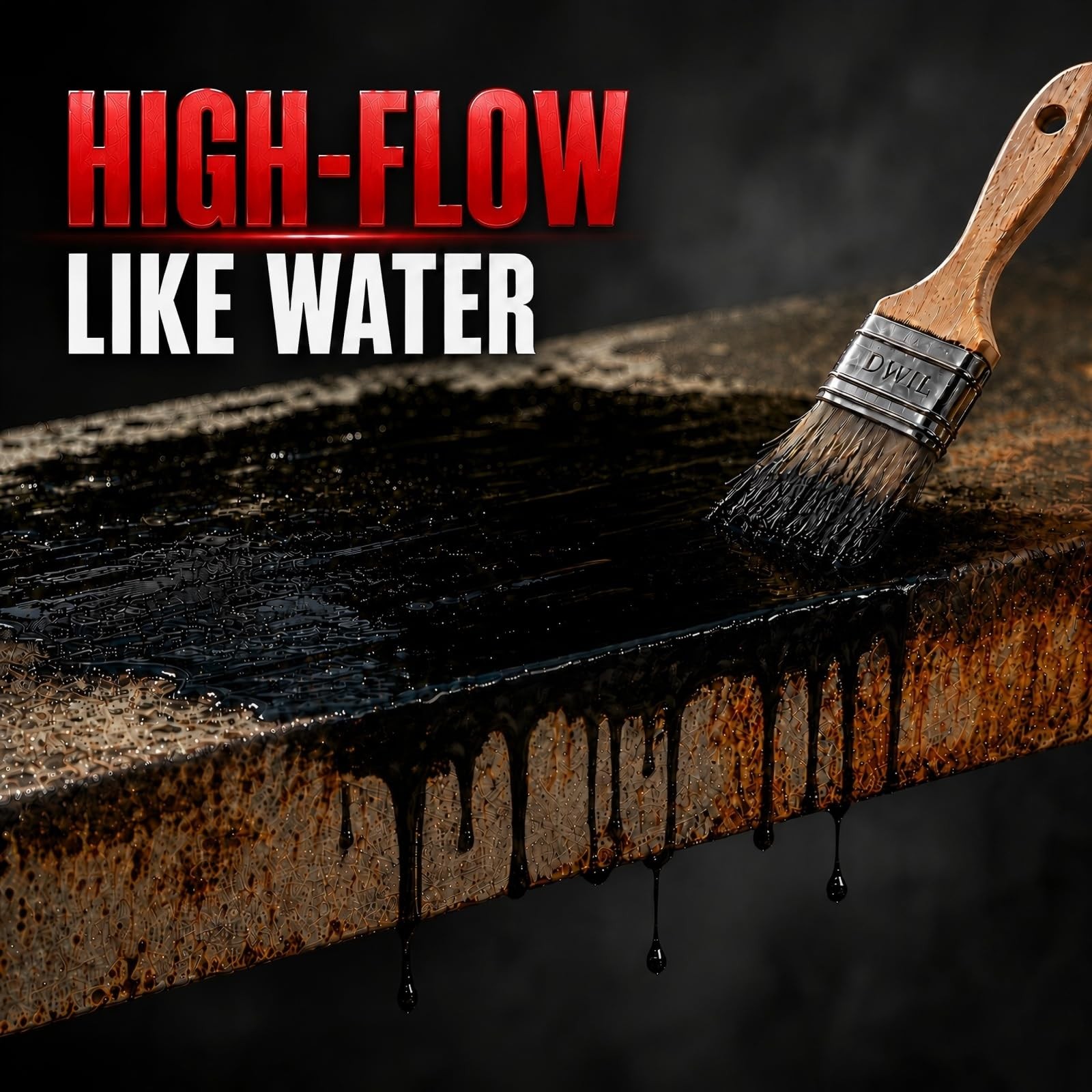 DWIL Rust Converter and Metal Primer 𝟮 𝗶𝗻 𝟭 High Flow Water Based Rust