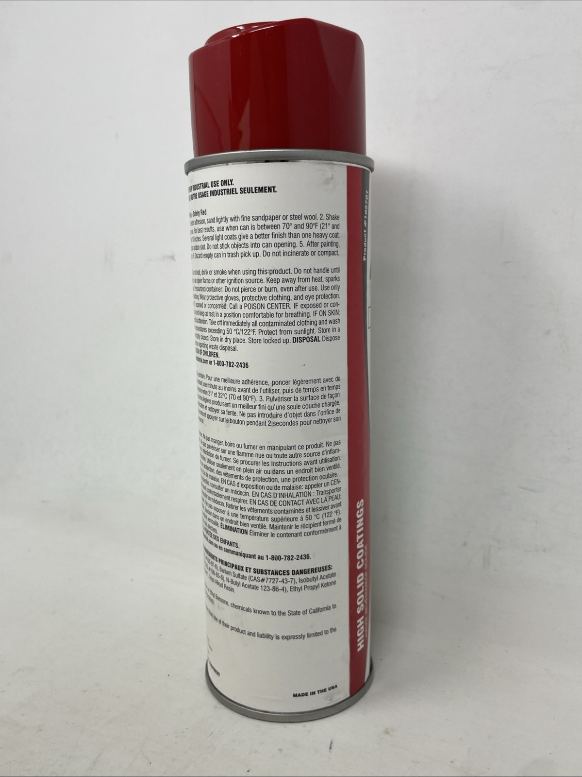 Lot Of 11 State Industrial Extreme High-Solids Paints Safety Red 16oz 105702 VD