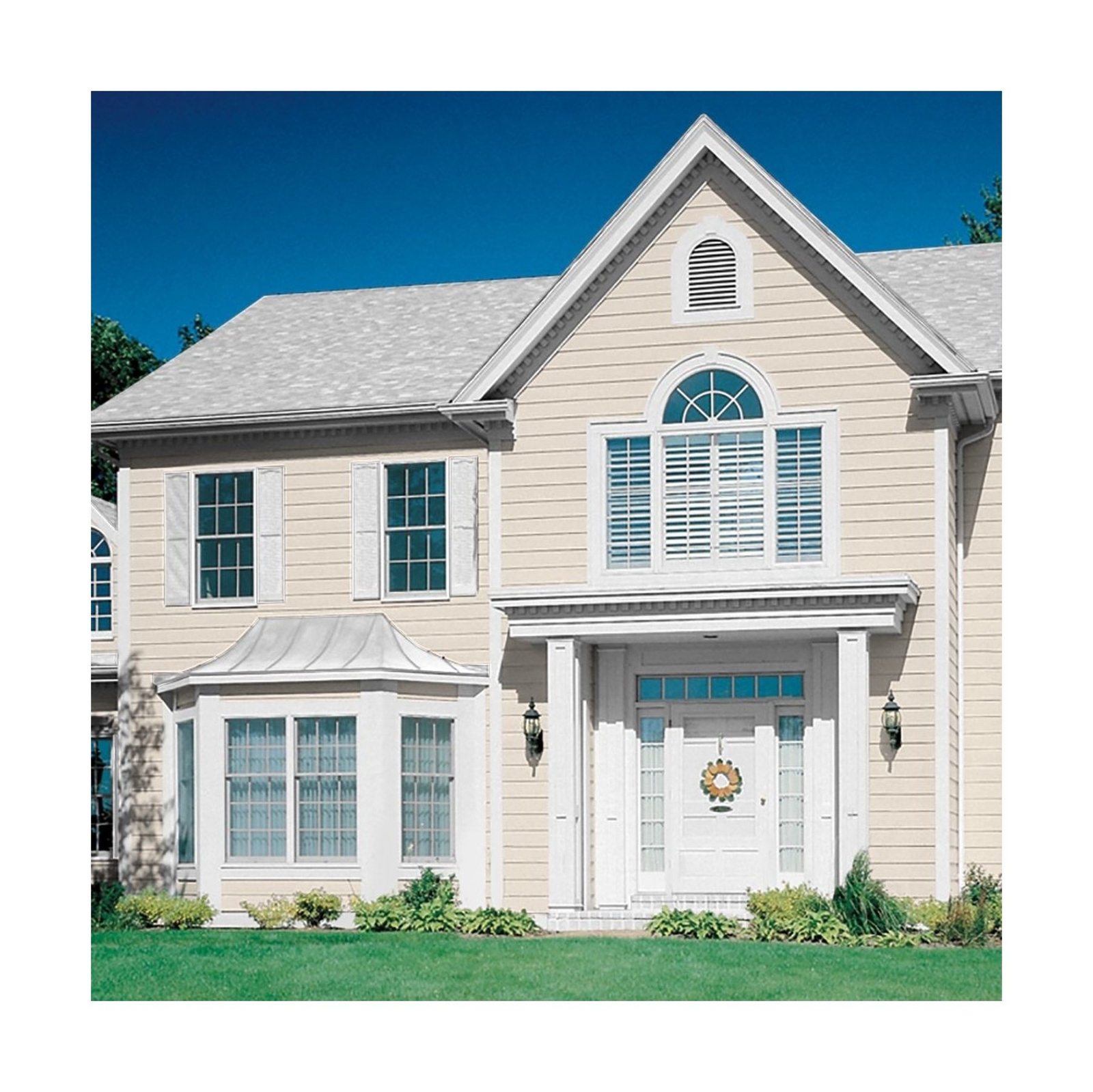Glidden Exterior Paint + Primer: Greige/Maybe Mushroom, One Coat, Semi-Gloss,…