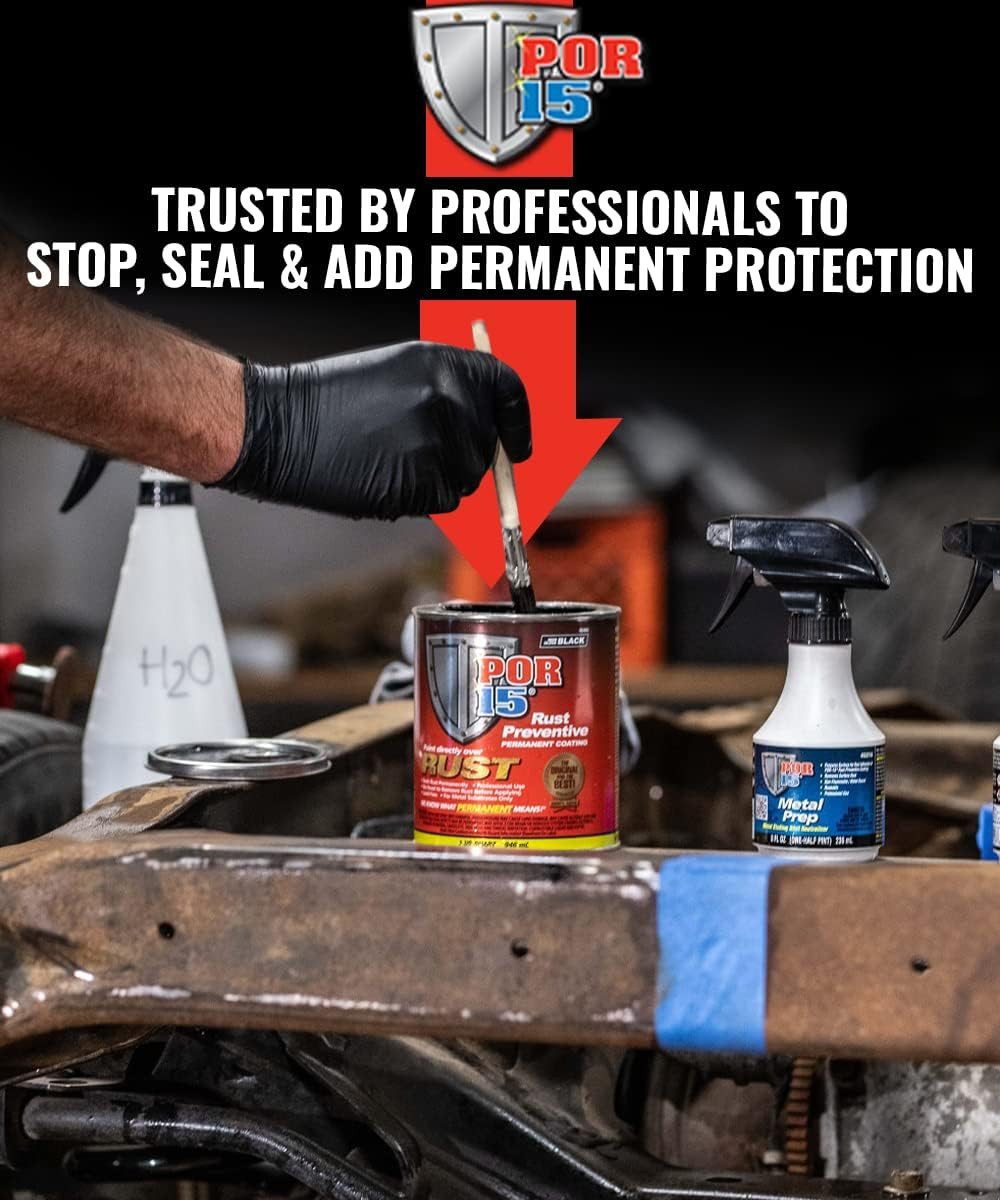 Stop Rust Kit – Gloss Black – Complete 3 – Step Rust Preventive System |