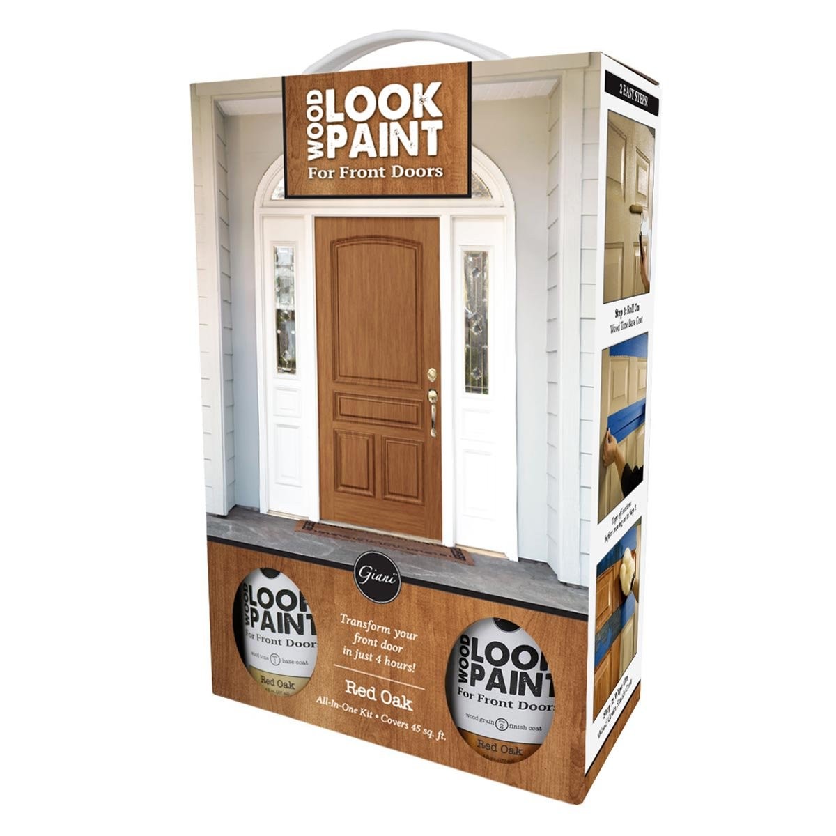 Giani Wood Look Paint Kit For Doors Red Oak